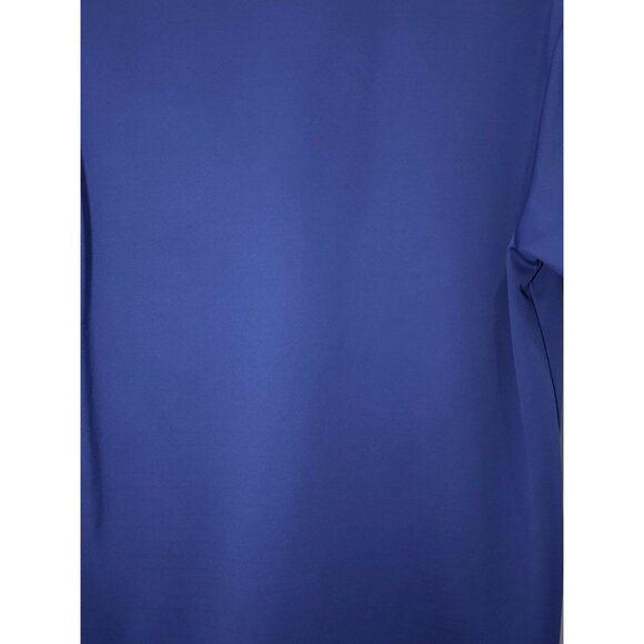 Ben Hogan Performance Men's Blue Polo Golf Shirt Size Medium Polyester - Picture 6 of 6